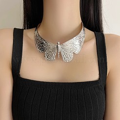 Женские ожерелья-чокеры из сплава с преувеличенными бабочками FS-WGFF6B5-02