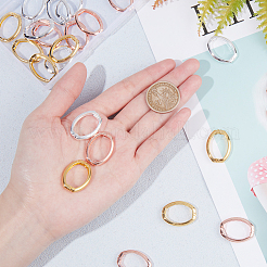 Латуни Twister застежками&nbsp;KK-FH0001-36