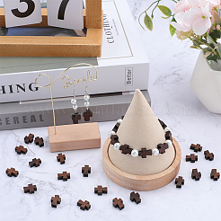 150шт натуральные деревянные бусины WOOD-SC0001-47