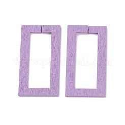 Покрытые распылением деревянные соединительные кольца&nbsp;WOOD-T010-15