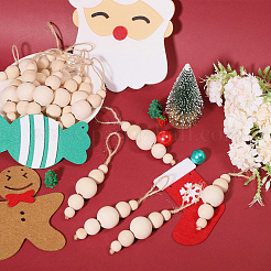 Деревянные круглые бусины&nbsp;HJEW-CA00009