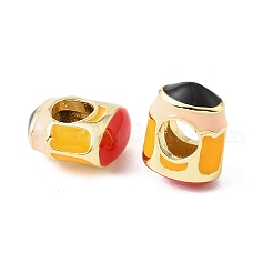 Matita in ottone smaltato perline europee&nbsp;KK-CBA9CBD-20G