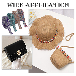 8м4 отделка стразами горячей фиксации 15x2 цвета&nbsp;DIY-WR0003-67