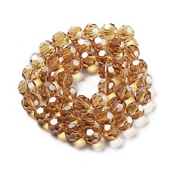 Гальванизируйте прозрачное стекло бисер нитей&nbsp;LS-EGLA-A035-T10mm-A17