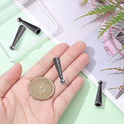 4 шт. наконечники для шнура из цинкового сплава FIND-CA0003-94