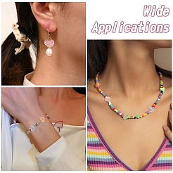 17 шт. 17-х цветные бусины из гальванической смолы RESI-CJ0004-69