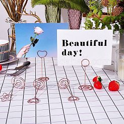 Держатель визитки из углеродистой стали в 16 стилях&nbsp;AJEW-SZ0001-82