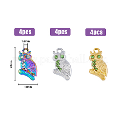 12 шт. подвески из нержавеющей стали 304 двух цветов&nbsp;STAS-FH0001-82