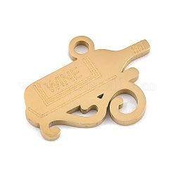 Ciondoli in acciaio inox 304&nbsp;SA-CBAE30B-01C-G
