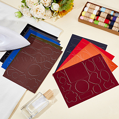 30 шт. 10-х цветные полиэстеровые ремонтные заплатки FIND-GO0004-07