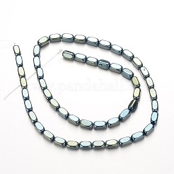 Electroplate non magnetici ematite sintetico fili di perline&nbsp;G-F300-40A-07