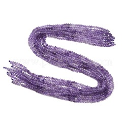 Stränge aus natürlichen Amethystperlen mit Farbverlauf&nbsp;GG-CBA2E9C-A04-3mm