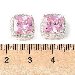 Perline zirconi micro pave  in ottone&nbsp;KK-A253-20S-01