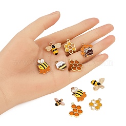 14шт 7 стиля подвески из сплава с эмалью&nbsp;ENAM-FP0002-22