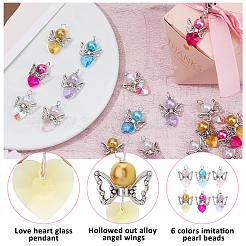 Стеклянные подвески PALLOY-DC00012