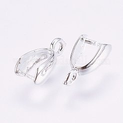 Класс латунный залог щепотки льда для изготовления кулона KK-M008-b-05S-NR