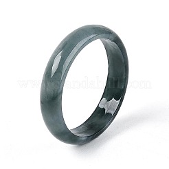 Кольца на палец из натурального бирманского нефрита&nbsp;G-T143-42A