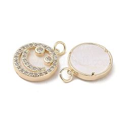 Латунные подвески из ракушки KK-L208-77G