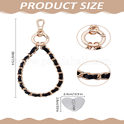 1 шт. брелок из искусственной кожи&nbsp;AJEW-LP0004-75