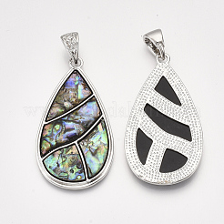 Раковины ушка / ракушка большие кулоны&nbsp;SHEL-S275-41A