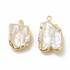 Барочные подвески из натурального жемчуга кеши PEAR-P004-16KCG