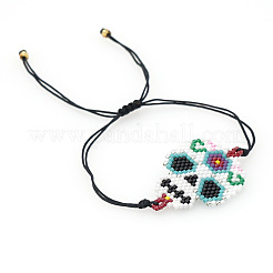 Браслеты из бисера Миюки с регулируемым узором для ткацкого станка в стиле бохо для женщин&nbsp;JU0893