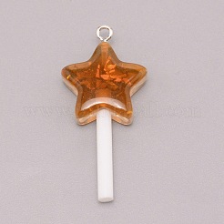 Подвески из смолы&nbsp;RESI-WH0025-11J