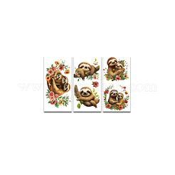 3 лист 3 стиля ПВХ водонепроницаемые декоративные наклейки DIY-WH0404-099