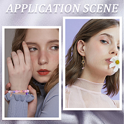 Наборы для изготовления сережек с подвесками своими руками DIY-SP0002-58