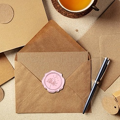 100шт. клейкие восковые наклейки DIY-CP0010-70E