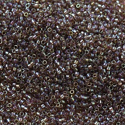MIYUKIデリカビーズ小  シリンダー  日本製シードビーズ  15/0  （dbs0122)ルートビアゴールド光沢  1.1x1.3mm  穴：0.7mm  約175000個/袋  50 G /袋&nbsp;SEED-X0054-DBS0122