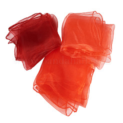 6 Stück 3 Farben einfarbiger Nylon-Seidenschal für Frauen und Mädchen&nbsp;AJEW-TA0003-33A-01