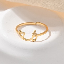 Кольца-манжеты из нержавеющей стали 304 для женщин RJEW-D285-01G-T