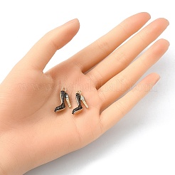 Подвески на шпильках из эмали из сплава 2 шт.&nbsp;ENAM-YW0002-30A