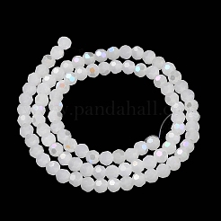 Nachahmung Jade Glasperlen &nbsp;X-EGLA-A035-J4mm-L05