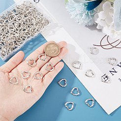 Тибетский стиль кадров сплава сердца шарик TIBE-NB0001-27