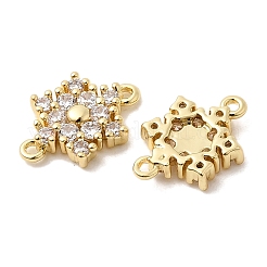 Шармы-соединители из латуни с микропаве из кубического циркония KK-L258-03A-G