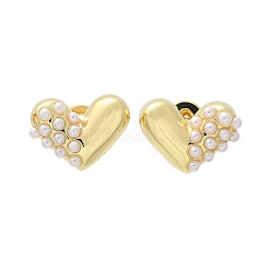 Латунь серьги EJEW-F359-11G