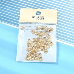 Латунные колпачки бисера&nbsp;XGRPCU187-280G