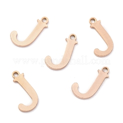 Ионное покрытие(ip) 304 нержавеющая сталь алфавитные подвески STAS-H122-J-RG