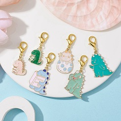 Подвески из сплава эмали украшения&nbsp;HJEW-JM01704