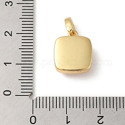 Стойка из латуни с подвесками из синтетического опала&nbsp;KK-S370-07G-02