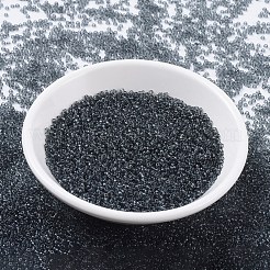 MIYUKIラウンドロカイユビーズ  日本製シードビーズ  11/0  （rr152)透明灰色  11/0  2x1.3mm  穴：0.8mm  約50000個/ポンド&nbsp;SEED-G007-RR0152