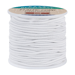 Benecreat 2.5mm white elastic cord 38 yard stretch thread perline cord fabric crafting string corda per fai da te braccialetti collane