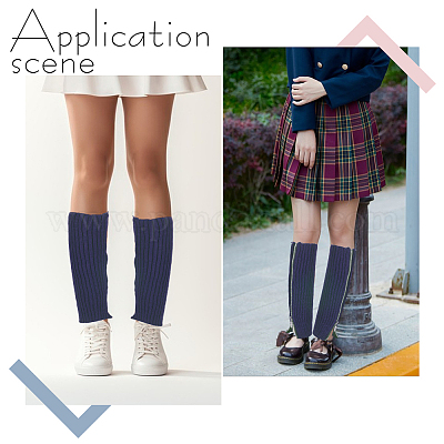 Рукава для ног из акриловых волокон AJEW-WH20072-16C-1