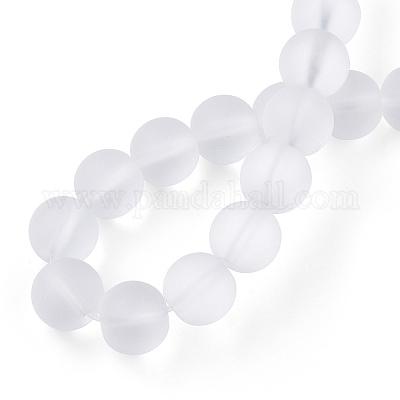 Прозрачные стеклянные бусины GLAA-T032-T10mm-MD13-1