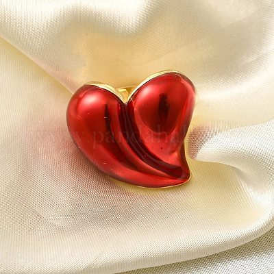 Латунные эмалевые манжеты для женщин RJEW-B114-01G-1