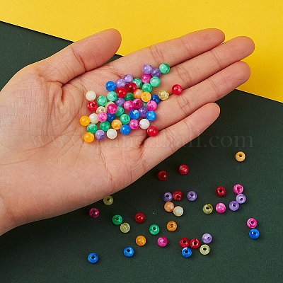 7 стиль акриловых бусин MACR-YW0001-56A-1