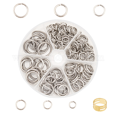 Shop Unicraftale 304 Stainless Steel Open Jump Rings for Jewelry Making -  PandaHall Selected