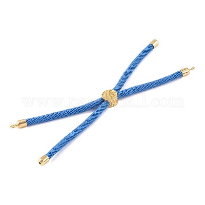 Изготовление браслетов из нейлоновых шнуров AJEW-P116-01G-26-1